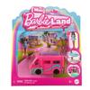 Mini poupée barbie - barbie - barbieland - camping-car avec piscine - 1,5 pouce - 2 pièces