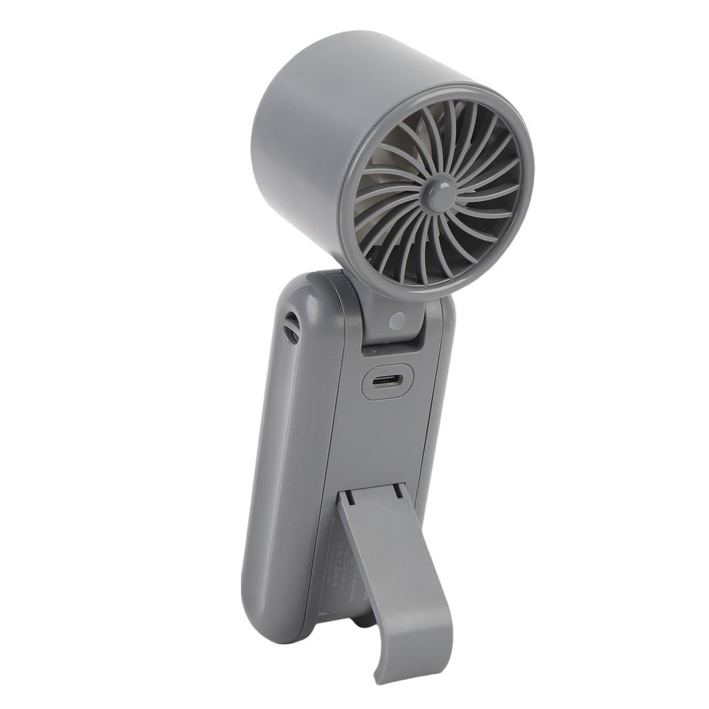 Portable Handheld Fan Rechargeable 5 Gear Wind Battery Operated Cooling Fan for Outdoor Activities Travel Working