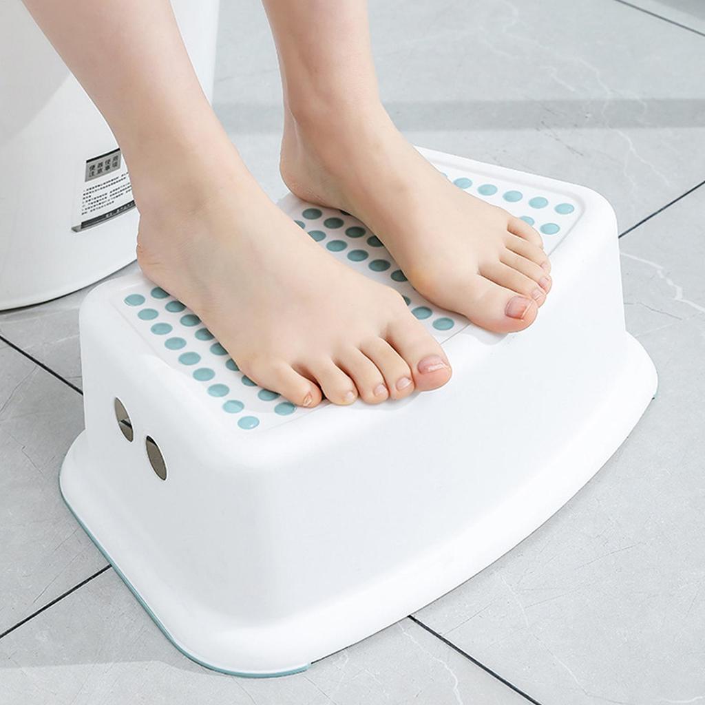 Thick Anti Slip Toilet Stool Squatting Toilet Stools Bathroom Pooping Step Potty Stool And Stable Squatting Stools