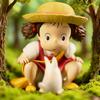 Kawaii Mei Xiaomei Totoro Neighbor Anime Figure Cute Doll Collectible Model Kids Table Decoration Toy Gift