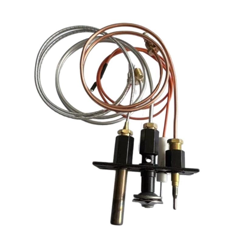 Fireplaces Pilots Light Ignition Kits 10002265 Gas Pilots Assembly Include Pilots Tube, Thermocouple and Ignitor Wire