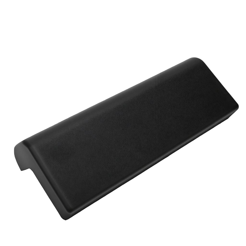 Bathtub Pillow Straight Edges Water Proof Anti Slip Soft Neck Support Spa Bathtub Headrest with Suction Cups Black