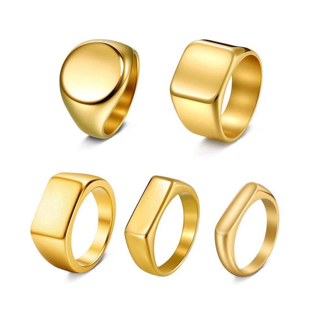 Versatile Fashionable Stainless Steel Men's Ring