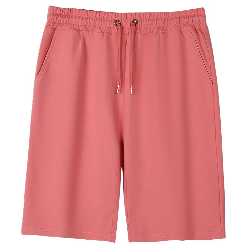 Korean Casual High Waist Cotton Terry Shorts - Parent-Child Summer Style