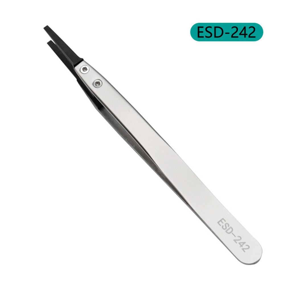 Industrial Tweezers Curved Straight Detachable Industrial