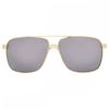 Polarized Dark Grey Mirror Silver Navigator Men S SunglaSSeS 1002