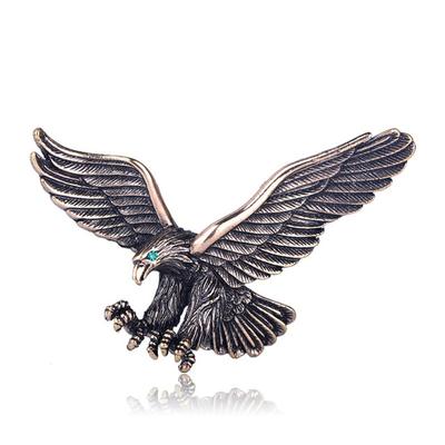 Yeni Moda Vintage Uçan Kartal Broş Erkek Takım Elbise Eşarp Aksesuarı Kuş Pin Kadın Doğum Günü Partisi Hediyeleri