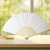 Fan Display Stand Acrylic Hand Fan Holder Clear Folding Cooling Tool Organizer Stage Performance Props Rack for Store Home