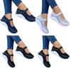 Trendy Hollow Out Women's Shoes With Magic Stickers And Thick Soles
