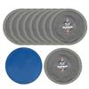 10Pcs 90mm Car Natural Rubber Tire Tyre Puncture Repair Cold Roud Patch Tubeless Patches Automobiles Repair Tool