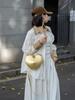 Spring/Summer 2025 Women's Peach Heart Cowhide Crossbody Bag