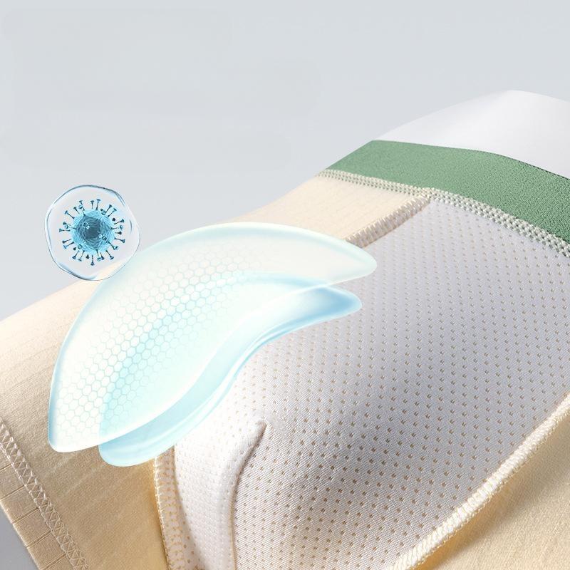 Men's Underwear Contrast Color Simple Trend Striped Teenager Boxer Briefs Breathable Boxer Briefs