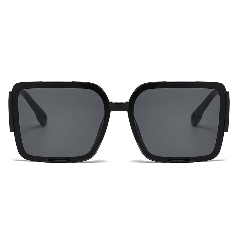 1/3pcs Fashion Oversized Square Sunglasses For Women Men Luxury Alloy Decoration Eyewear Retro Brand Designer Sun Glasses UV400