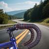 Road Bike Polka Dots Handlebar Tape Anti-Slip Handlebar Tape PU Road Bike Shock Absorption Handle Bar Tape Bicycle Cycling Tool