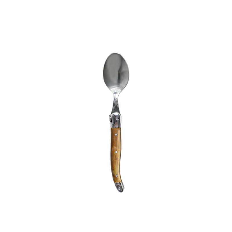 Jangneron LAGUIOLE Marble Brown Teaspoon