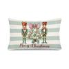 1PC Christmas Themed Printed Pillows Double-sided Printed Square Pillowcases For Home Decoration Christmas Living Room Sofas