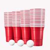 Packung mit 50 roten 16oz Bierpong Partybechern (450ml)