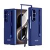 With Pen Slot For Samsung Galaxy Z Fold 8 Ultra Case Protective with Front Film Metal Feel Mobile Phone Back Cover