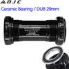 DJC DUB Bottom Bracket 29mm BSA English Threaded BB for SRAM DUB 68/73mm MTB Road Bike Ceramic Steel Bearing 28.99mm Spindle