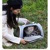 B Pet Outing Portable Cat Dogs Handbag Breathable Carrier Travel Puppy Kitten Single Shoulder Bag Pet Carrying Bag Supplie