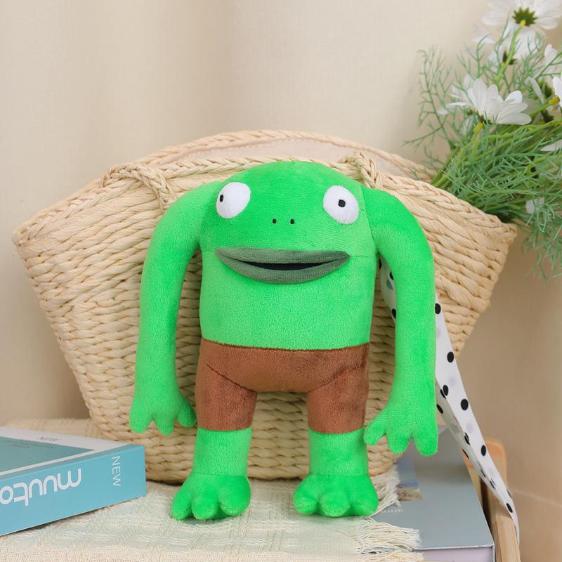 Smiling Friends Series Plush Toy Gift Doll Soft Smiling Plushie Figurine Decorative Collectible Ornament For Home Sofa Tabletop