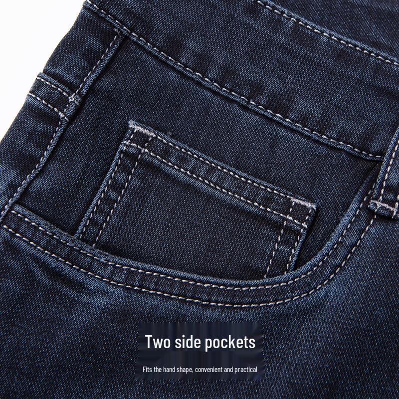 Hodo Men's Cloud Soft Straight-Fit Jeans