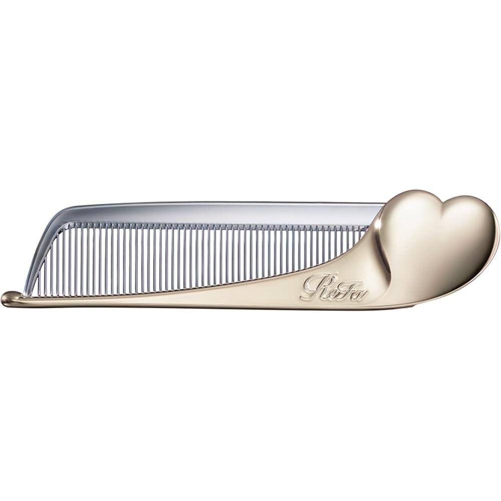 ReFa HEART COMB Aira Шампанское Золото Инструмент для укладки волос, Легкий, Эргономичный дизайн