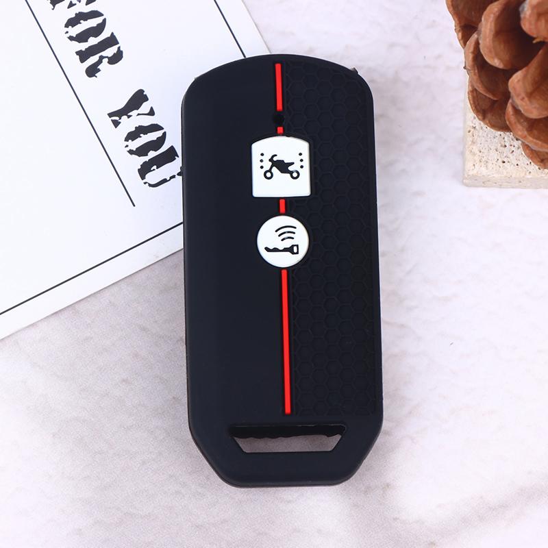 Silicone Key Protector Motorcycle Key Case Remote Keys Shell Cover For Sh 125 Pcx 150 Forza 350 Key Fob Cover