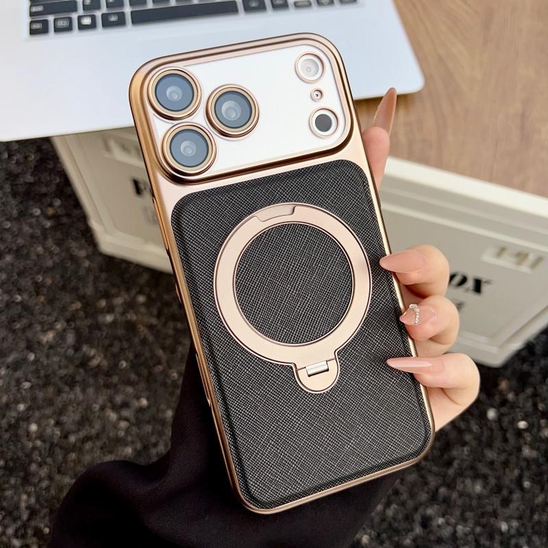 For iPhone 17, 17 Pro, 17 Pro Max Phone Case, Electroplated Metallic Paint, Full Lens Coverage, Shockproof and Drop-resistant