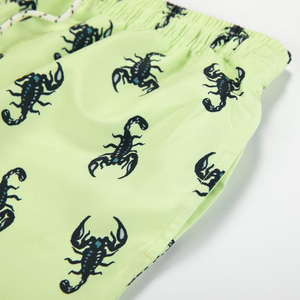 Mens Swim Trunks Quick Dry Swim Shorts With Mesh  Funny Swimwear Bathing Suit