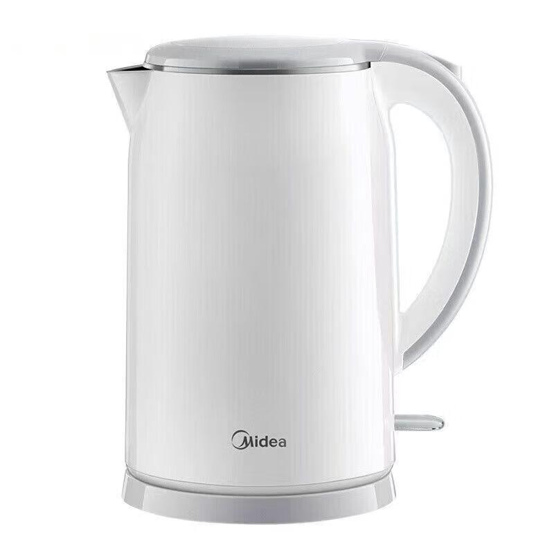 Midea 1.7L 316 Stainless Steel Electric Kettle CN plug (adapter included)