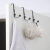 Tie Scarf Key Hook Clothes Coat Rack Towel Shelf Cabinet Door Back Clothes Rack Wall Hanger Kitchen Cabinet Storage Wall Hanger