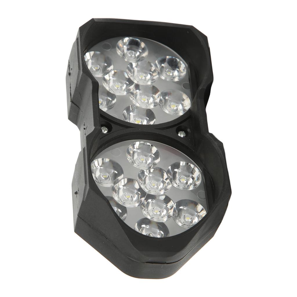 Electric  Dual Light Universial Electric Bike Dual Light Electric  Modification Lamp Double Head 12V‑100V