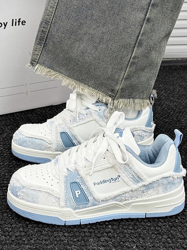 Men's 2025 Autumn Casual Skate Shoes, Breathable and Versatile in White