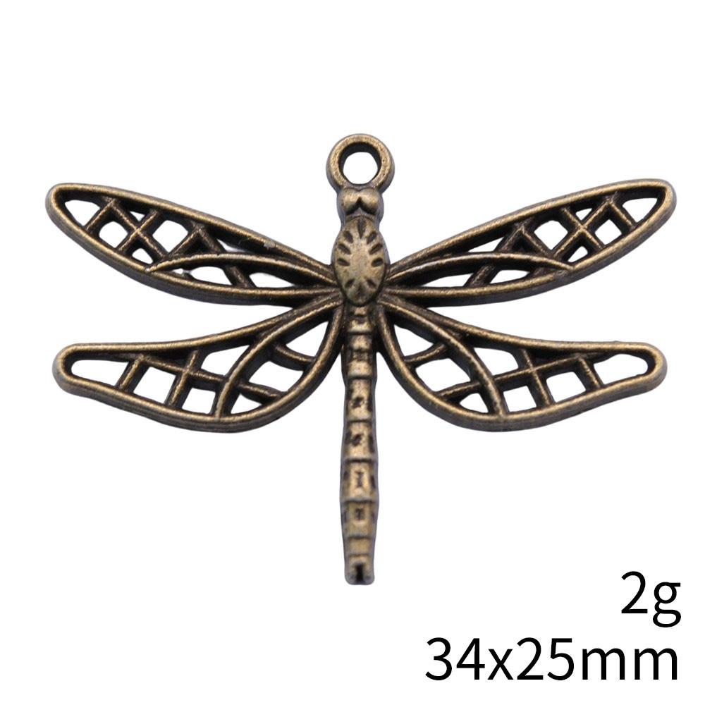 Birthday Gifts Charms Bracelet Italian Dragonfly Charms Pendant Backpack Pendant Accessories