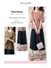 2025 Summer Fashion Tencel Blouse & Midi Skirt Set for Women - Age-Reducing, Casual, Loose Fit 