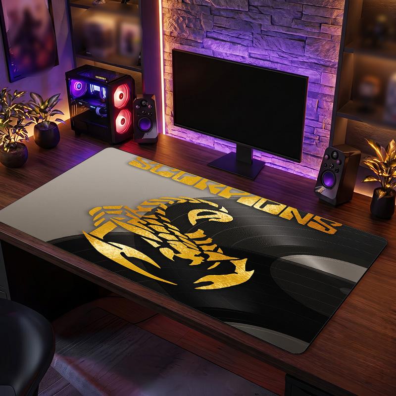 Scorpions Print Large Mouse Pad Smooth Surface Anti?Slip Desk Mat For Gaming Office Laptop Decoration