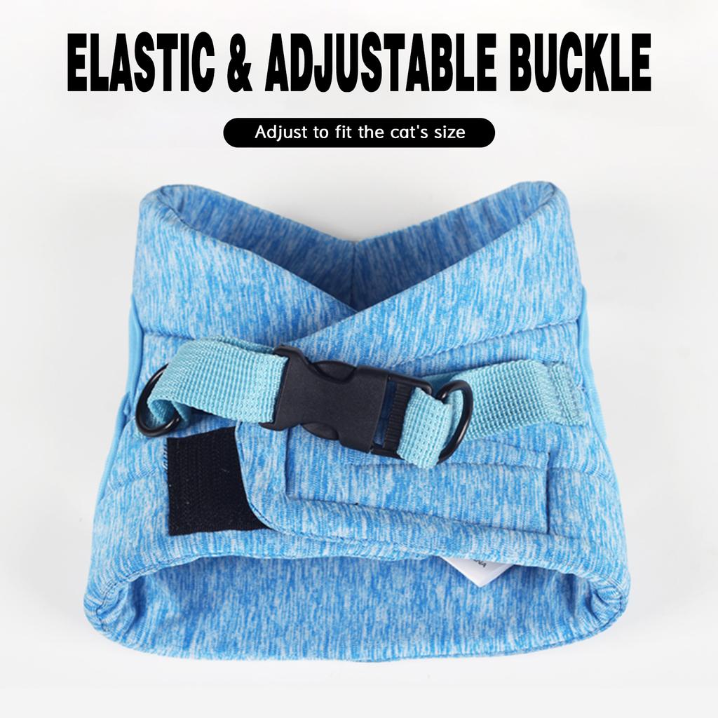 Cat Harness Leash Escape Proof Lightweight Breathable Adjustable Soft Dog Pet Vest