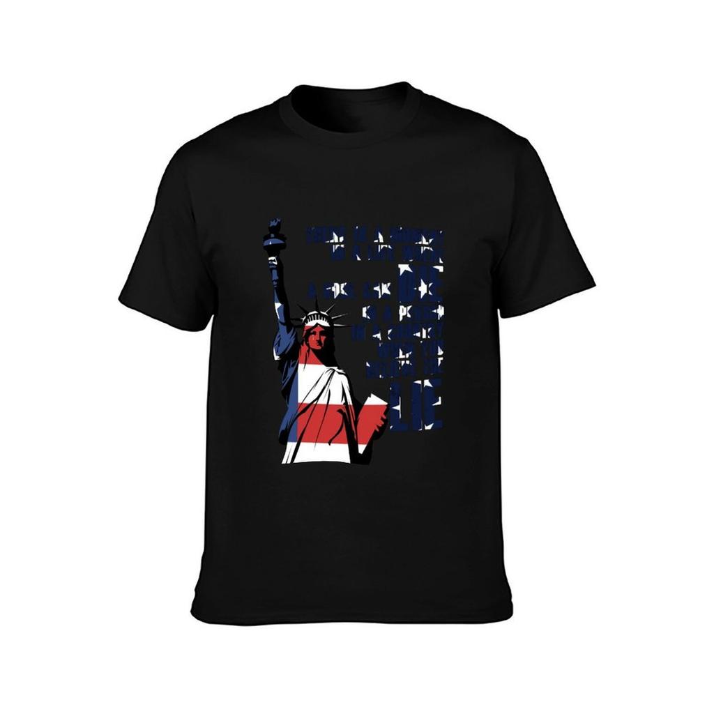 u2 american soul lie TShirt Work Style Casual TShirt