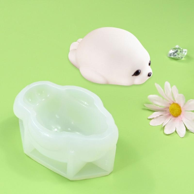 Chocolate Molds Lovely Animals Shape Silicone Molds Mousses Cake Decorating Molds Baking Tool for Mousses Cake, Pastry