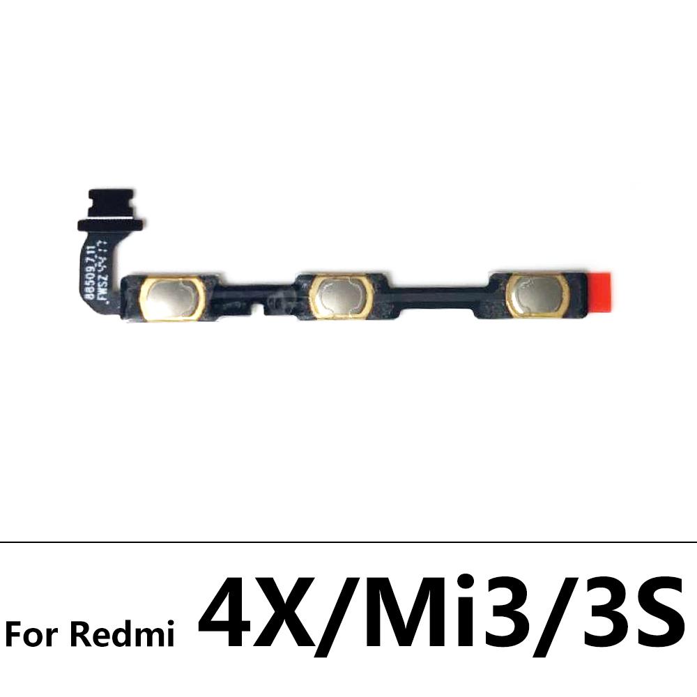 Phone Power Volume Flex For Xiaomi Redmi 7 9 1A 1A 6/6A 7A 8/8A 9A 1 Plus 1 Pro K11 Power On Off Key Button Ribbon Cable Parts