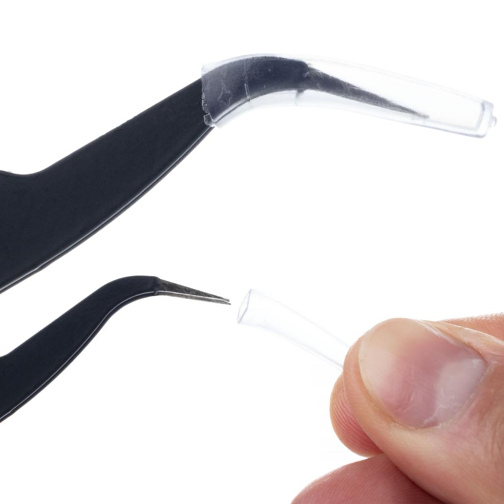 Set Of 10 Precision Tweezers In A Case
