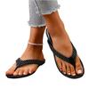 Summer women's dot toe flat flip flops