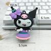 Cartoon KT Cat Keychain: Soft PVC Rubber Sanrio Bag Pendant DIY Accessory