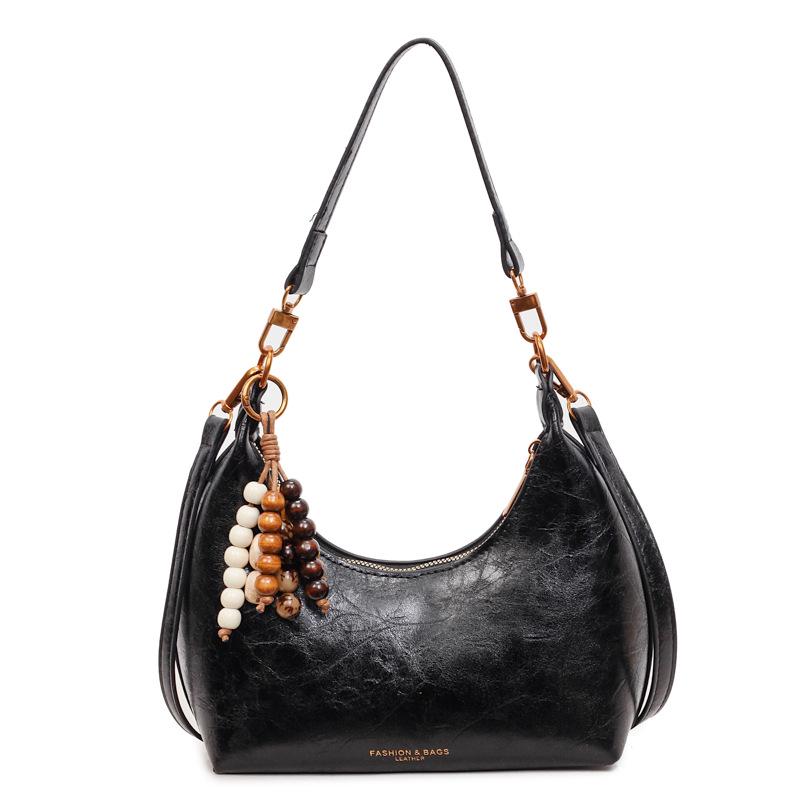 Women s 2025 Dumpling Crossbody Bag: Simple, Versatile, Soft Commuter Handbag