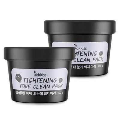 Rockies Tightening Pore Clean Pack 150g, 1 opakowanie, 2 opakowania
