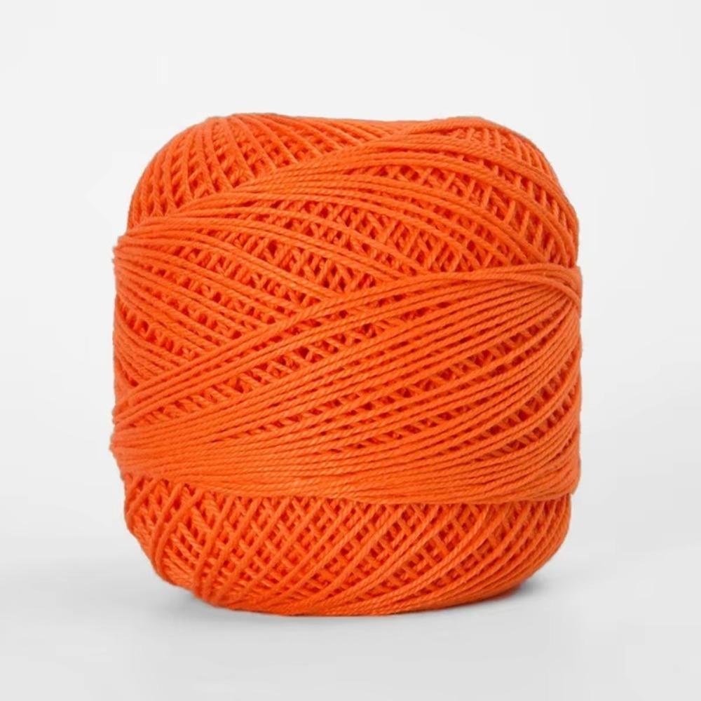 DIY Supplies Size 3 Lace Thread Cotton Solid Color Embroidery Thread Crochet Thread