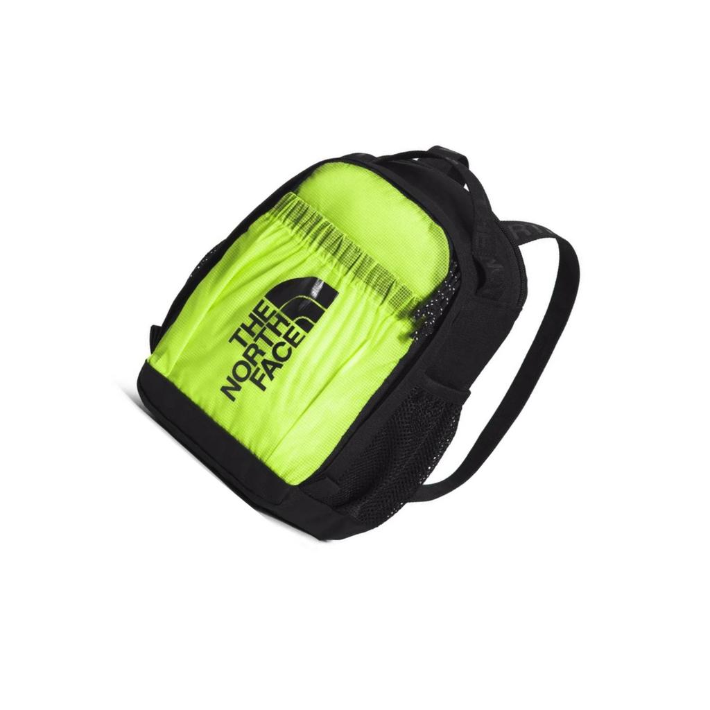 The North Face 5.4L Color Block Logo Backpack Unisex Backpack Black Fluorescent-Green NF0A52VRFM9