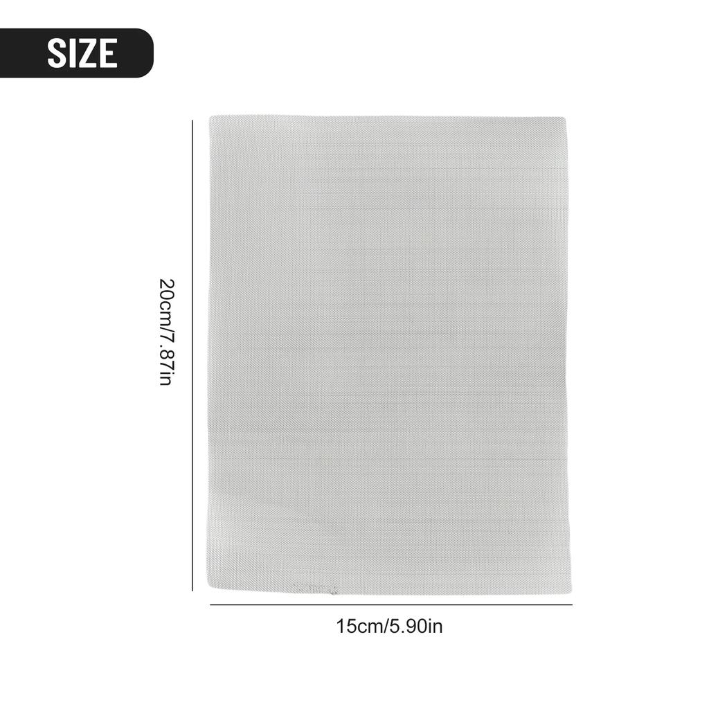 Car Bumper Stainless Steel Repair Nets Plastic Crack Repair Hole Repairing Mesh Nets For Bumper Body Hood Vents Vehicle Openings