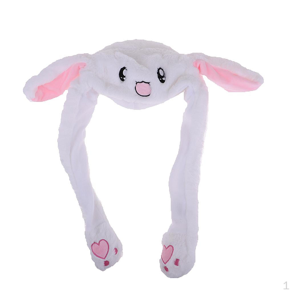 Unisex Fashion Plush Soft Cartoon Cute Rabbit Earmuff Scarf Hat